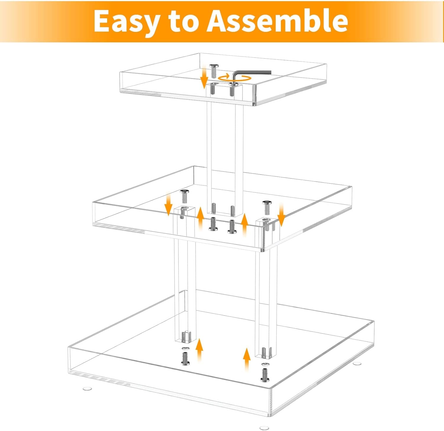 3-Tier Perfume Organizer