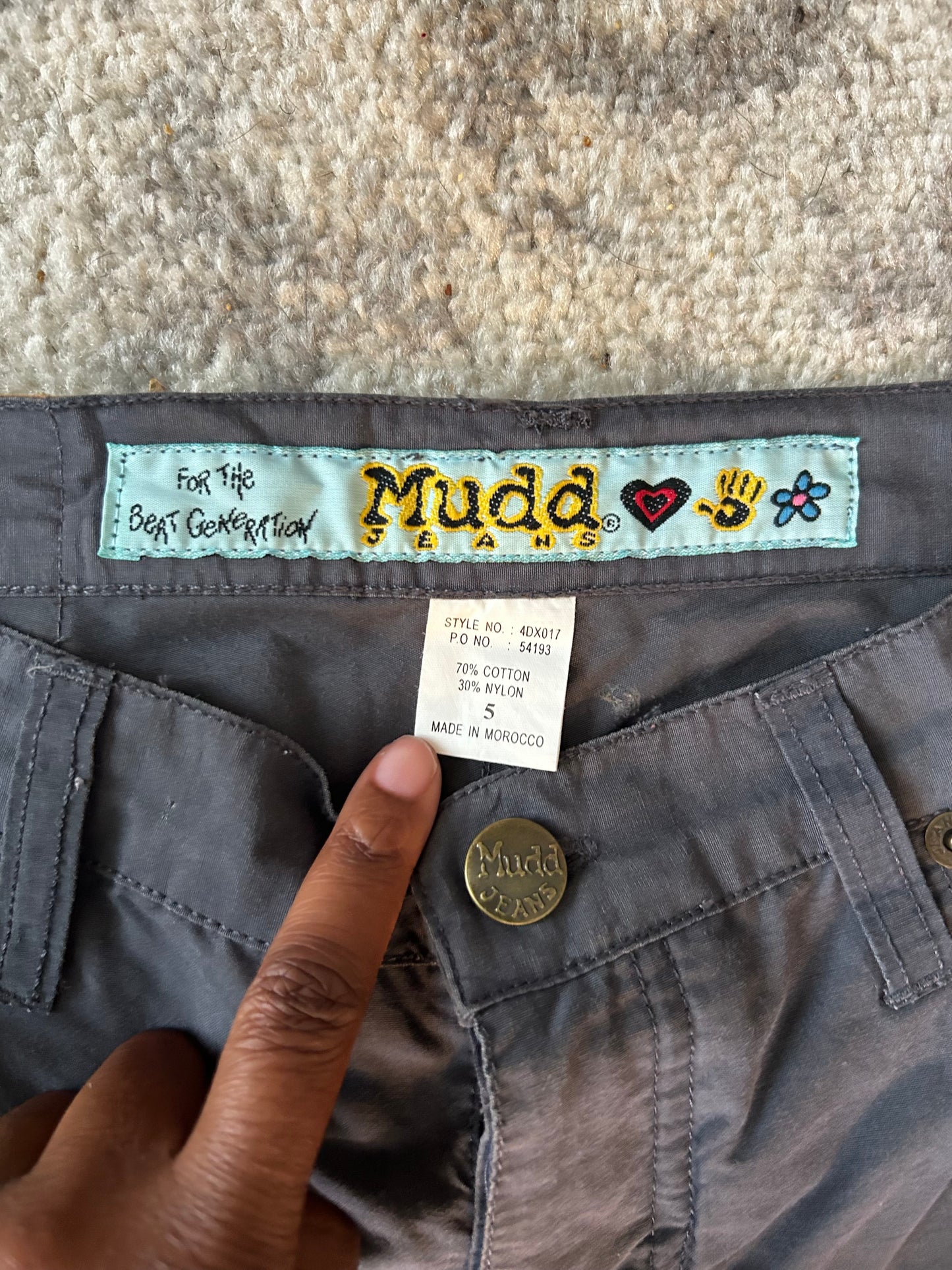 Y2k Lowrise Mudd Flared Pants