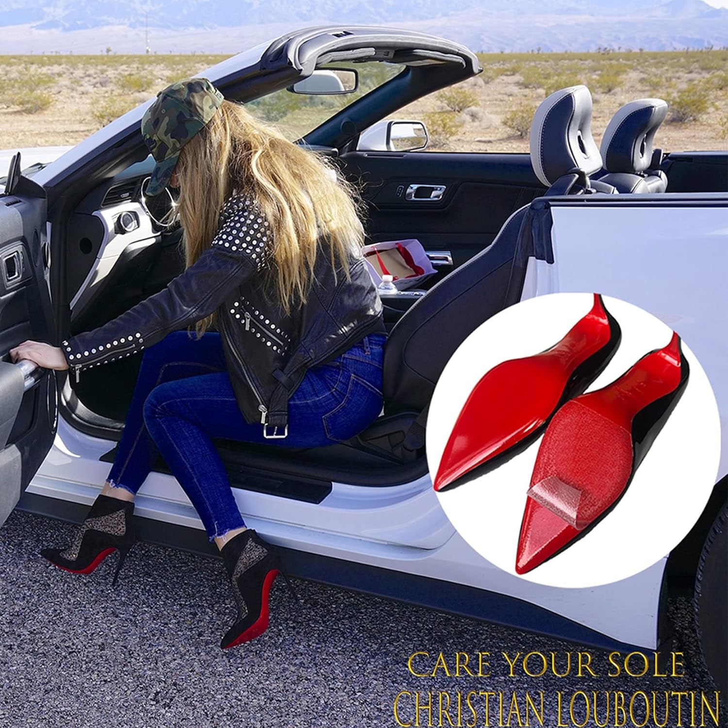 Sole Protector for Red Bottom Shoes