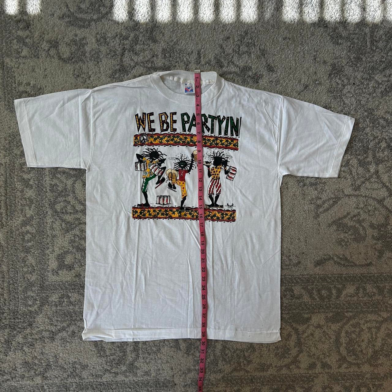 Vintage 1990s single stitch “We Be Partyin” Tee