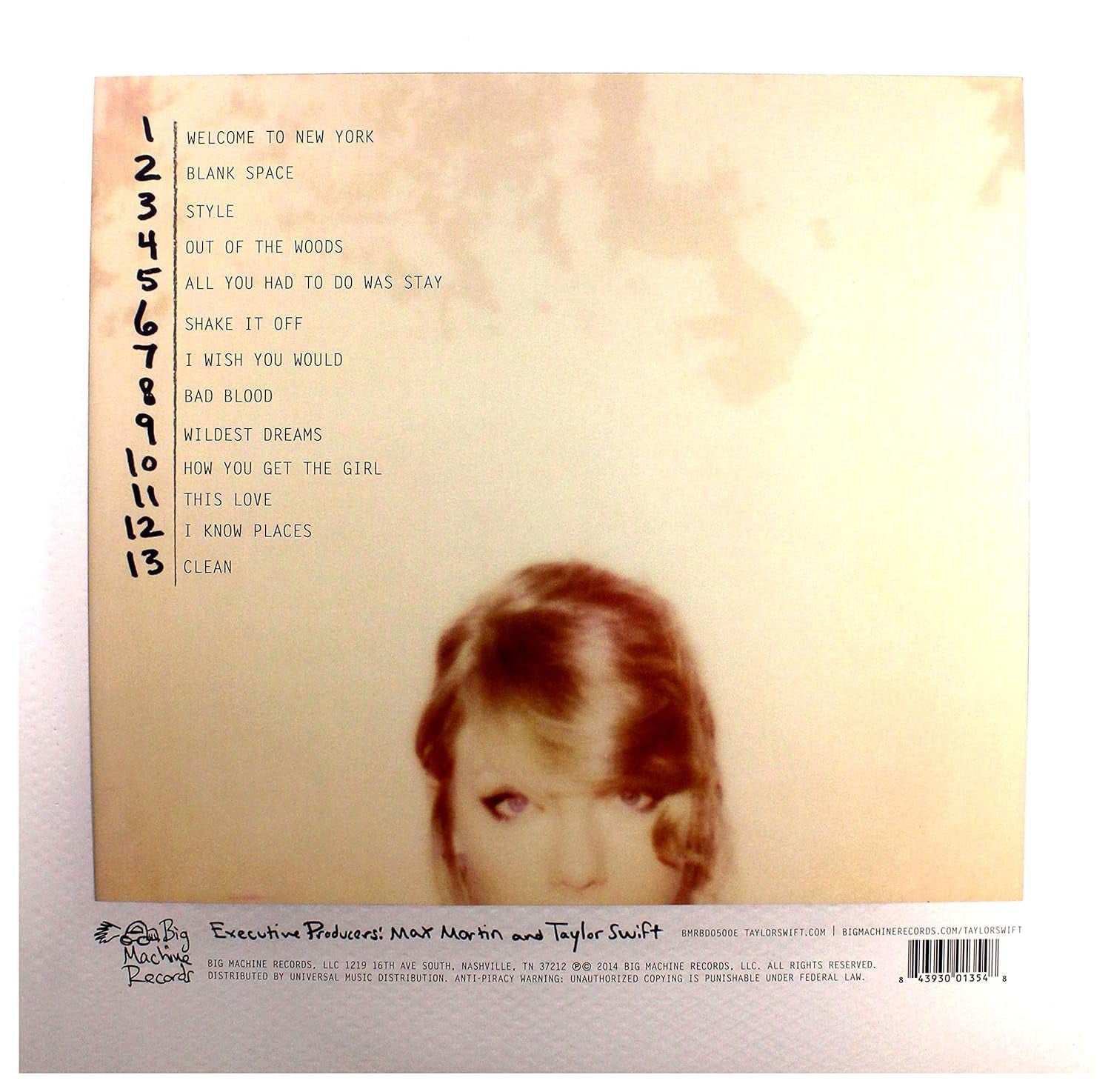 1989 - Taylor Swift - Vinyl