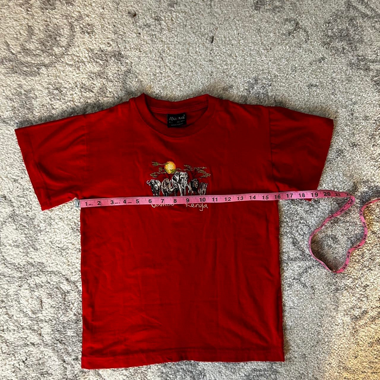 Vintage “Jambo Kenya” Baby Tee