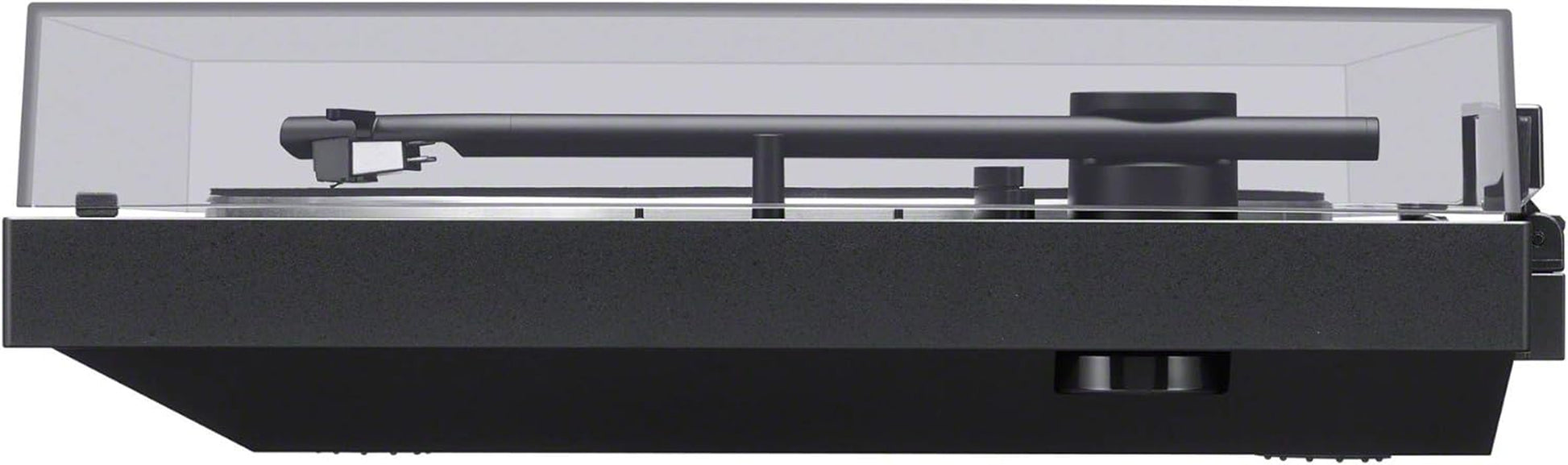 PS-LX310BT Belt Drive Turntable: Fully Automatic Wireless Vinyl Record Player with Bluetooth and USB Output Black
