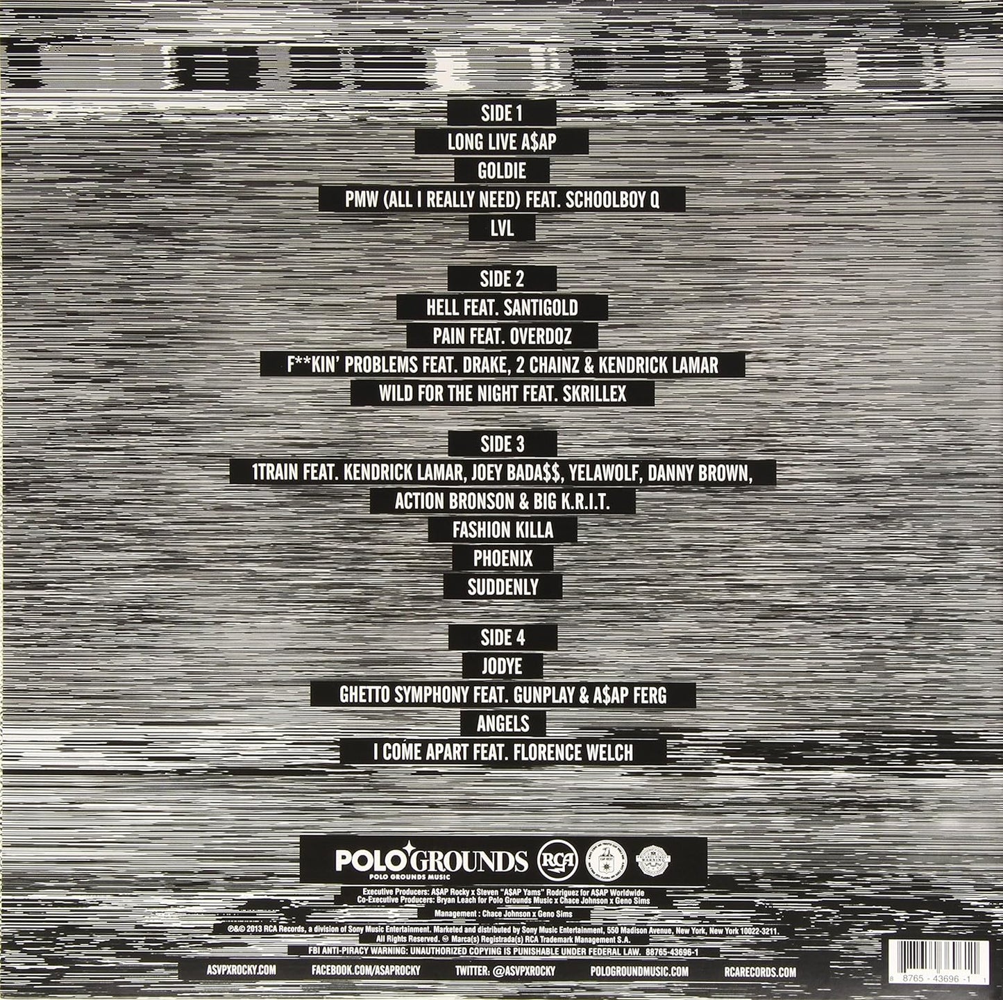 LONG.LIVE.A$AP Deluxe Version - A$AP Rocky - Vinyl