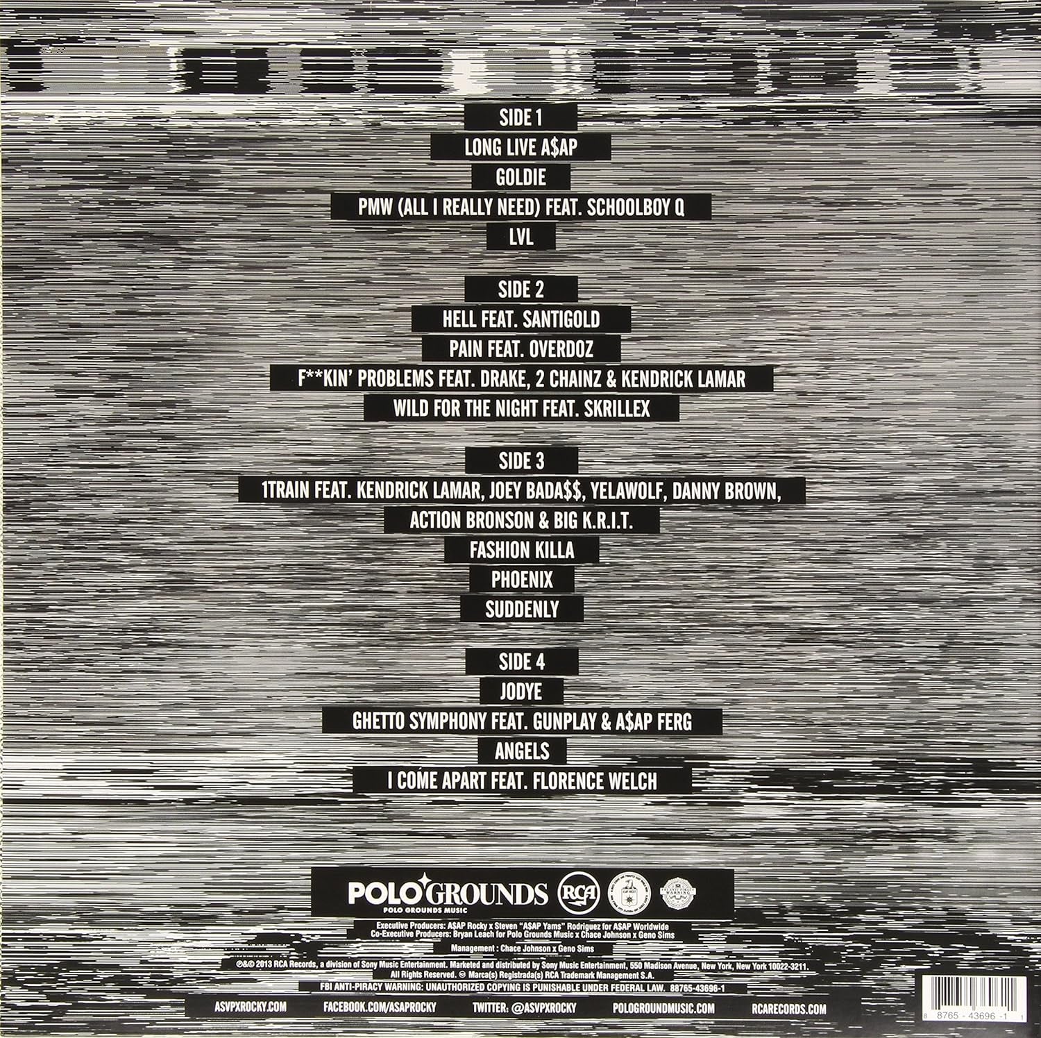 LONG.LIVE.A$AP Deluxe Version - A$AP Rocky - Vinyl