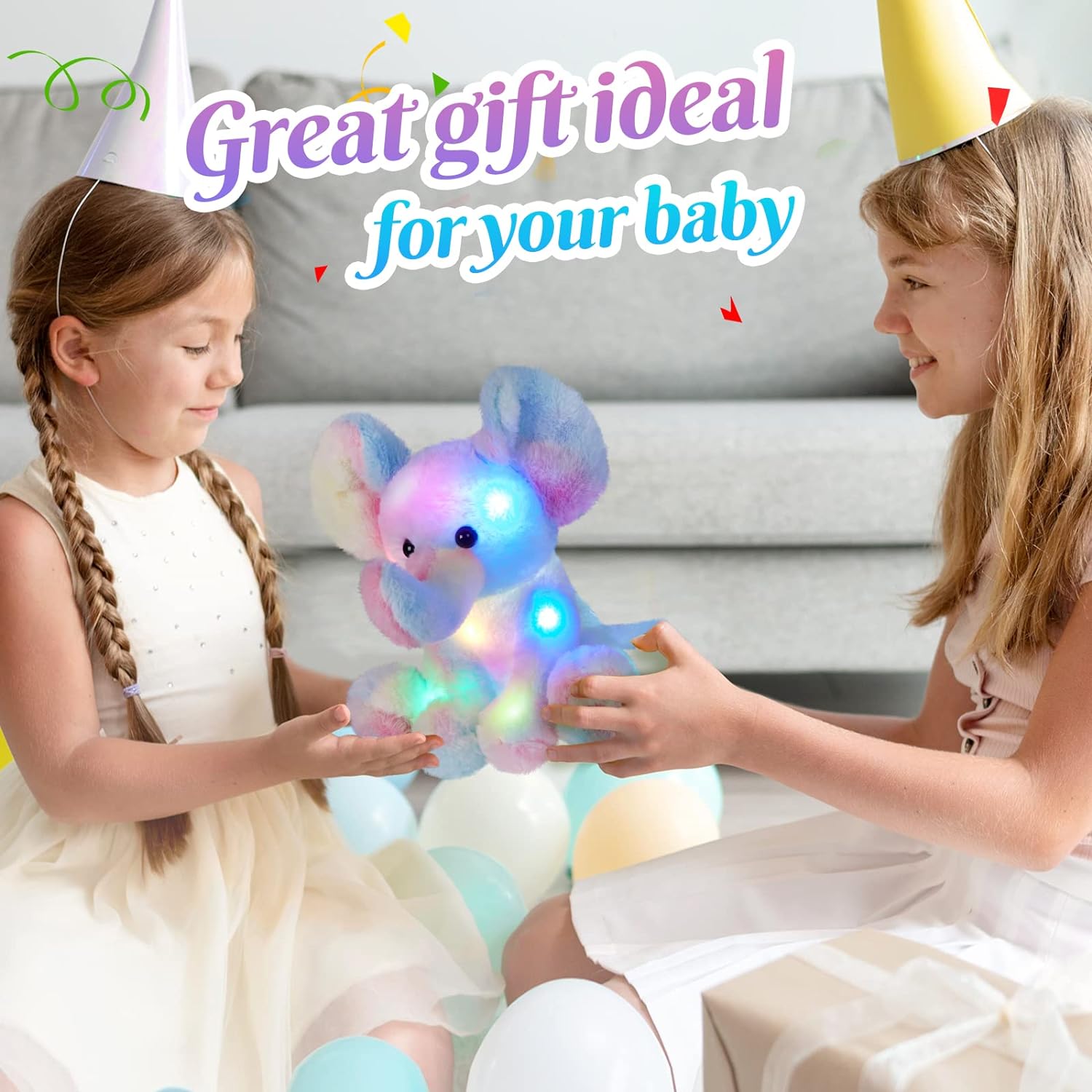 Light Up LED Plushies for Kids