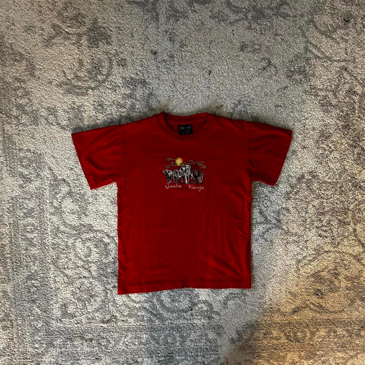 Vintage “Jambo Kenya” Baby Tee