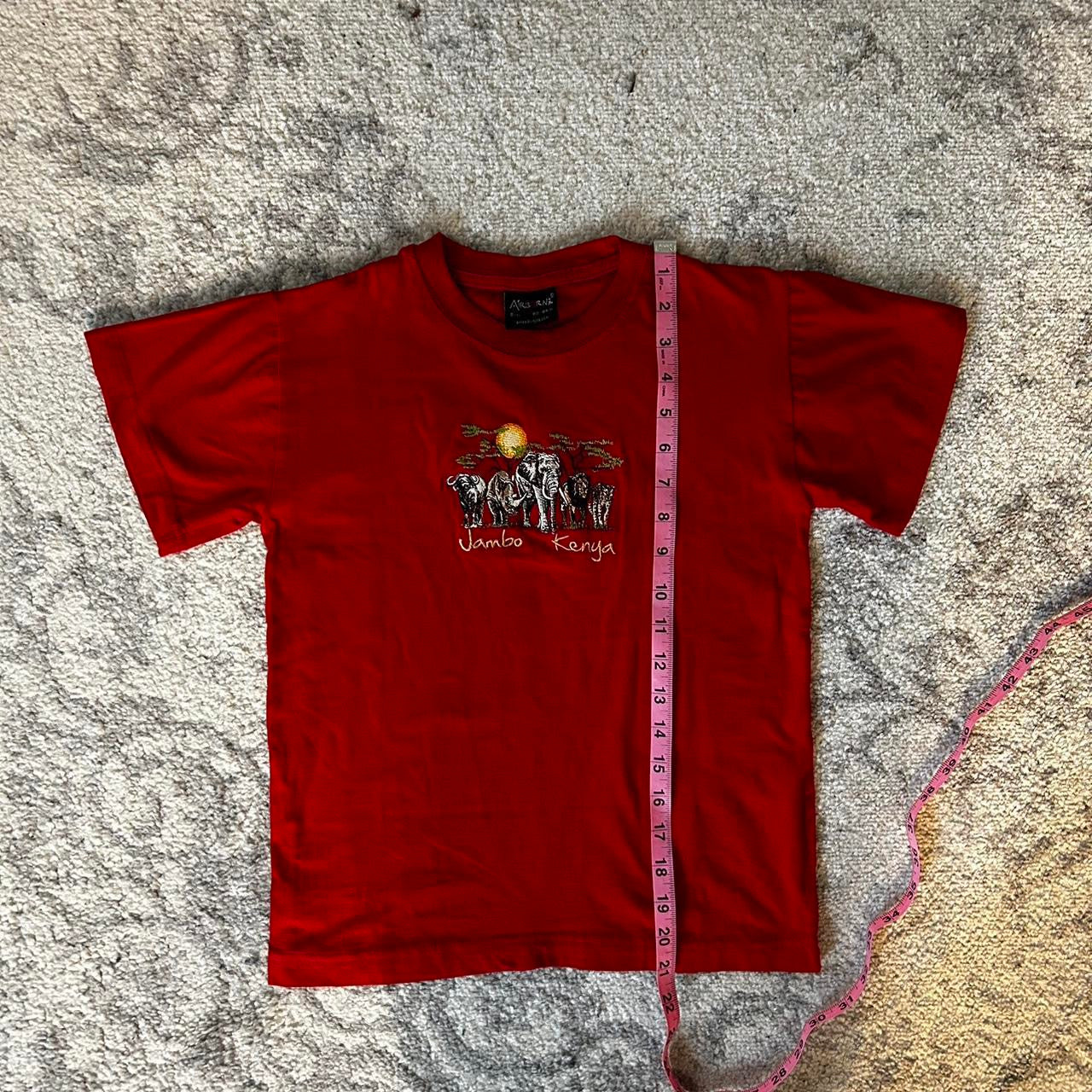 Vintage “Jambo Kenya” Baby Tee