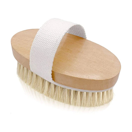 Soft Natural Bristle Body Brush