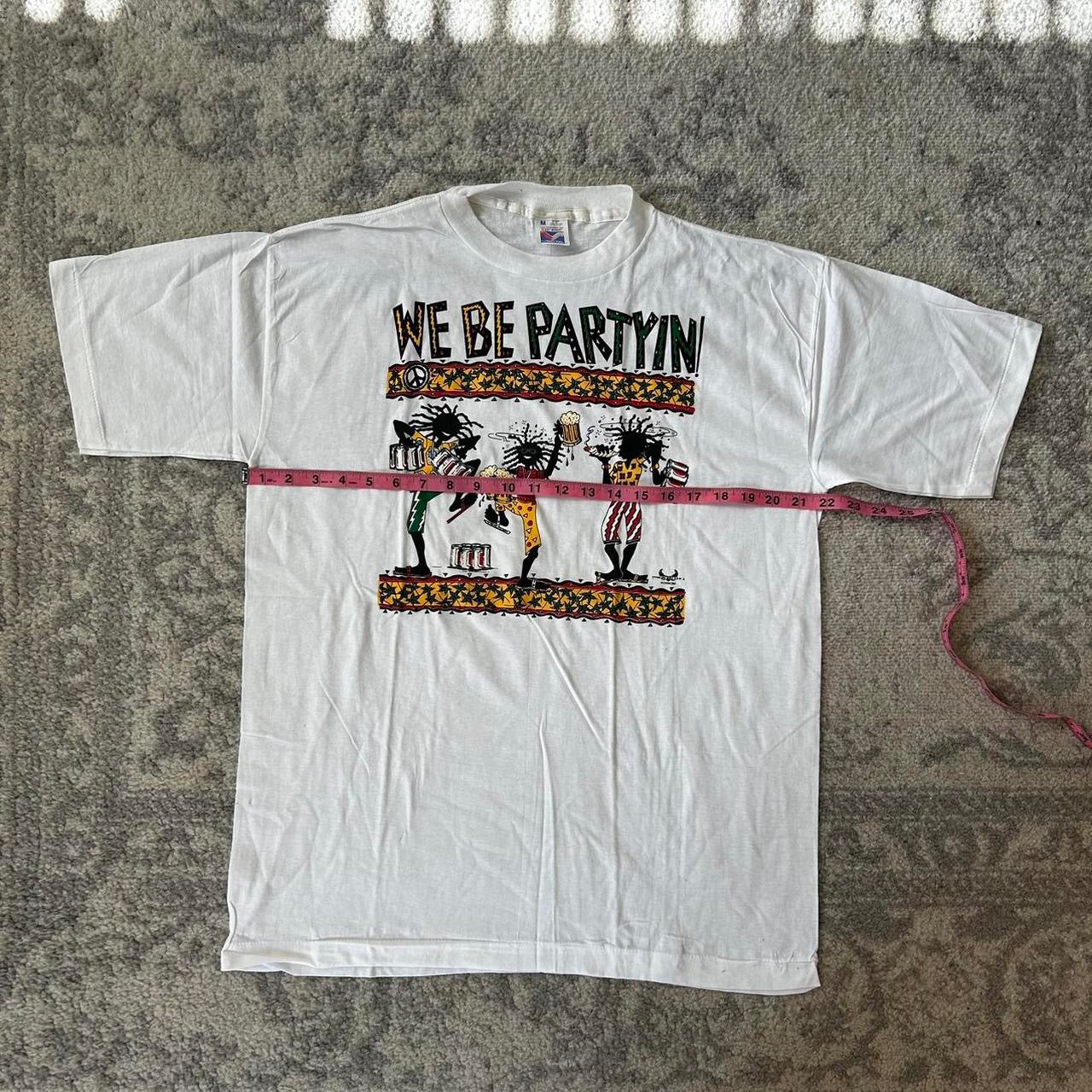 Vintage 1990s single stitch “We Be Partyin” Tee