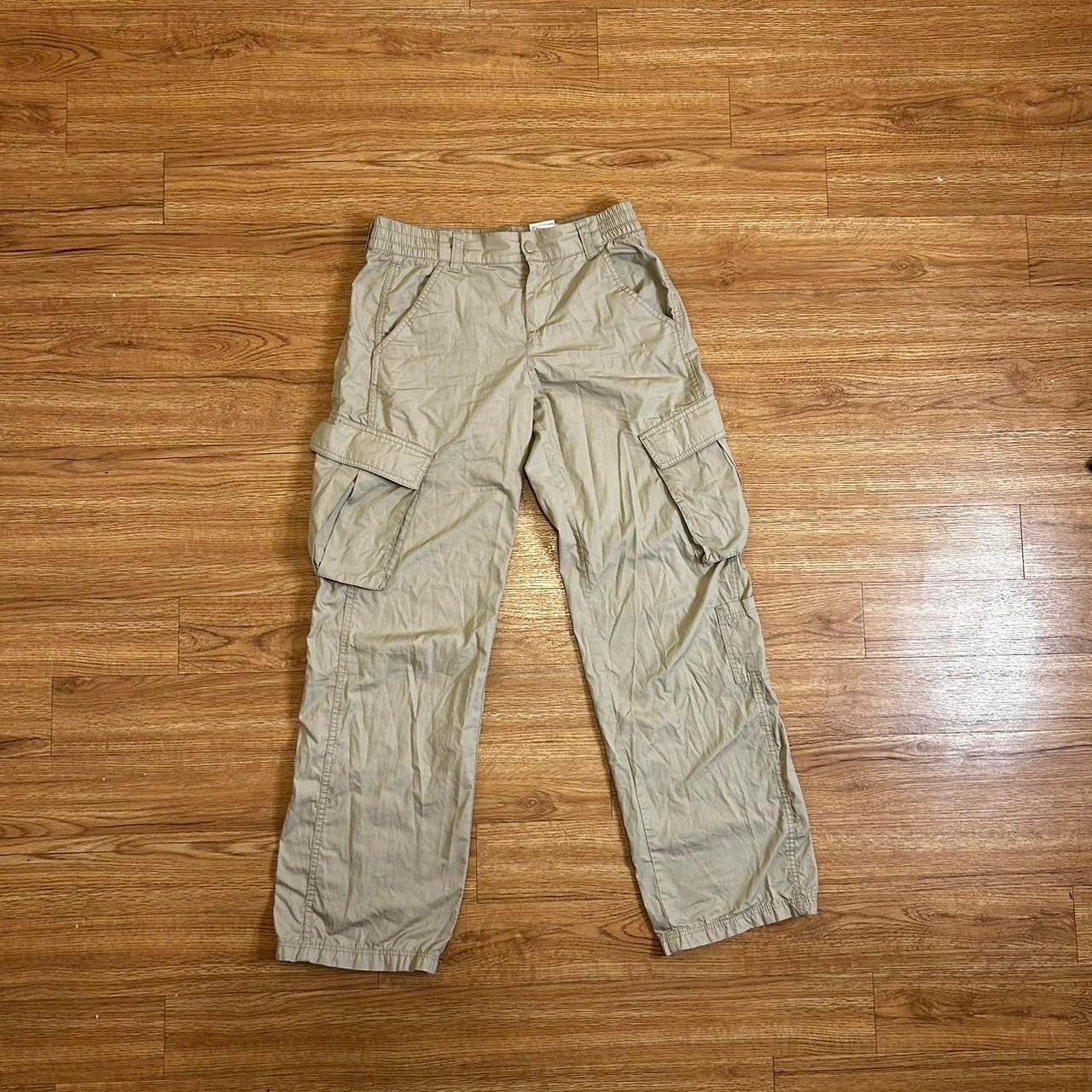 H&M Women’s Tan and Cream Trousers