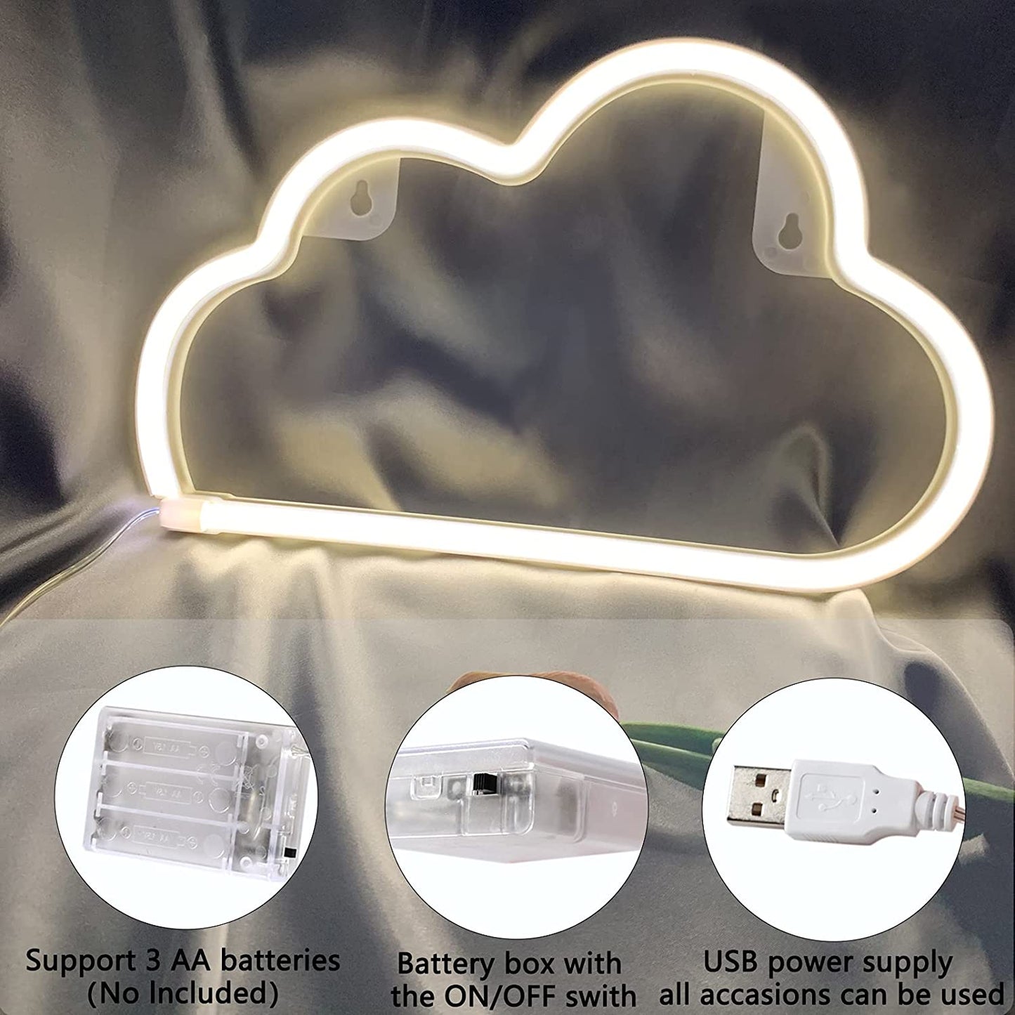 Cloud Neon Light