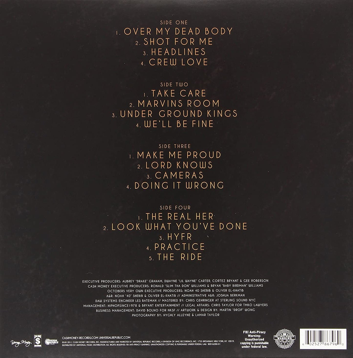 Take Care - Drake - Vinyl