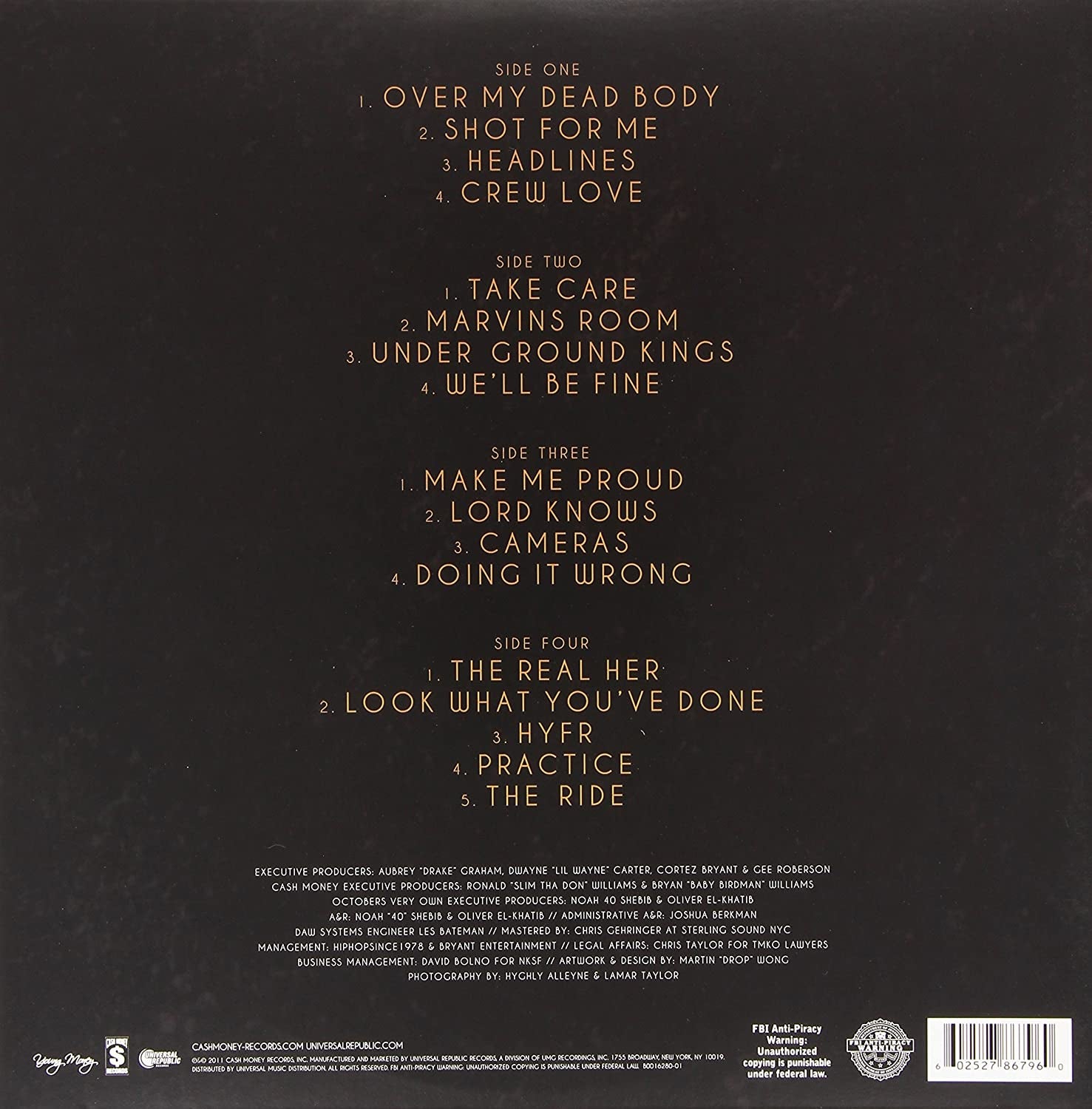 Take Care - Drake - Vinyl